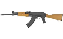 Century Arms RI12937 WASR Paratrooper 7.62x39mm Rifle with Black Wood Stock and Polymer Grip