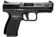 Canik TP9SF Elite 9mm Luger Semi-Auto Pistol, 4.19" Barrel, 10+1 Rounds, Black Polymer Frame with Nitride Steel Slide, Includes 2 Magazines & Holster