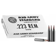 RED ARMY STANDARD 223 REMINGTON AMMO 55 GRAIN FMJ CASE OF 1000 ROUNDS AM3089 (STEEL CASE)