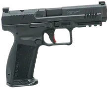 Canik Mete SFT 9mm Semi-Automatic Pistol, Black, 4.46" Barrel, 18/20 Round Capacity, Optics Ready - HG6595-N