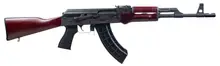 Century Arms VSKA AK-47 Semi-Automatic Rifle 7.62x39mm, 16.5" Barrel, 30 Rounds, Russian Red Furniture, RI4335-N