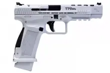 Canik TP9SFX Signature Series 9mm 5.2" Whiteout with Optics Plates and 21rd Capacity