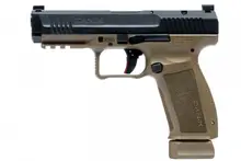 Canik Mete SFT 9mm Black/FDE 4.46" Barrel MA Legal 10-Round Semi-Automatic Pistol
