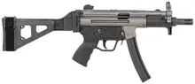 Century Arms AP5 9mm 5.75" Barrel with SBT5KA Side-Folding Brace, 30 Round Capacity, Black