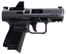 Canik TP9 Elite SC 9mm Semi-Automatic Pistol with M01 Red Dot Sight, Tungsten Grey, 3.6" Barrel, 12+1 Rounds Capacity