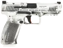 Canik Mete SFT 9mm Luger Arctic Distressed Semi-Automatic Pistol with 4.46" Barrel, Optic Cut Slide, 18+1 Round Capacity, Polymer Frame with Picatinny Rail, and IWB/OWB Holster - HG5636ADN