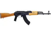 Century Arms CGR AK-47 7.62x39mm Semi-Automatic Rifle with 16.5" Barrel, Wood Stock, Black Polymer Grip, 30 Rounds - RI4974-N