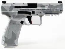 Canik Mete SFT 9mm Luger, 4.46" Black Match Grade Barrel, Arctic Splinter Camo, Optic Ready, 20-Rounds, Right Hand Pistol (HG5636AWSN)