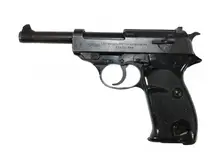 Walther P38 9mm 4.9" 8rd Military Surplus Pistol with Aluminum Frame, German Made, Good Condition