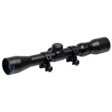 TRUGLO TRUSHOT 3-9X32MM Duplex Reticle Riflescope with 1" Tube and 3/8" Rings, Matte Black - TG853932B