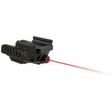 TRUGLO SIGHT-LINE RED LASER FITS HANDGUN RAILS CR1/3N BATTERY BLACK
