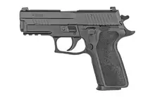 Sig Sauer P229 Elite Compact 9mm Luger 3.9" DA/SA Pistol with Siglite Night Sights, E2 Grip, SRT, and 10-Round Steel Mags - Black Nitron Finish
