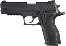SIG Sauer P226 Full Size Single/Double 22 Long Rifle (LR) 4.60" 10+1 Black Anodized Pistol with Adjustable Sights and Ergo Grip