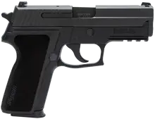 Sig Sauer P229 Nitron Compact CA Compliant 9mm Luger Pistol with 3.9" Barrel, 10+1 Rounds, Black Hardcoat Anodized, Siglite Sights, E2 Grip