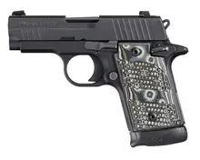 SIG SAUER P938 Extreme Micro-Compact 9mm Semi-Auto Pistol, 3in, 7rd, Black G10, AMBI