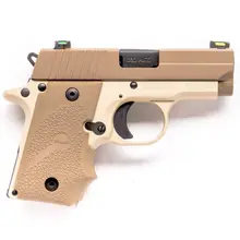 Sig Sauer P238 Micro-Compact .380 ACP 2.7in 7RD Desert Tan with Rubber Grip