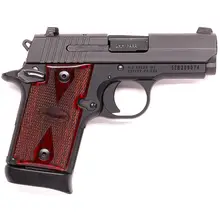 SIG SAUER P938 Nitron 9MM Luger 3" Micro-Compact Pistol with SIGLITE Night Sights and Black Polymer Grip - 6+1 Round Capacity