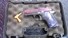 Sig Sauer P238 Pistol, .380 ACP, 2.7" Barrel, 6 Round, Purple