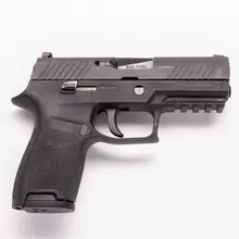 SIG Sauer P320 Nitron Compact 9mm 3.9" 15RD Black Polymer Grip Pistol with Night Sights