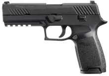 SIG Sauer P320 Full Size 45 ACP 4.7in Black Nitron Pistol - 10 Rounds