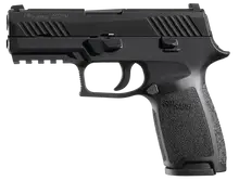 SIG Sauer P320 Carry Nitron 357 SIG 3.9" Black Stainless Steel Pistol with 14+1 Rounds Capacity
