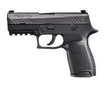 SIG Sauer P320 Carry 357 SIG 3.9" Black Nitron Stainless Steel Pistol with Polymer Grip - 10+1 Rounds