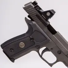 Sig Sauer P229 Legion Compact 9mm Semi-Automatic Pistol, 3.9" Barrel, 10+1 Round, Legion Gray Cerakote, Elite Black G10 Grip