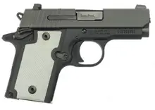 SIG SAUER P938 9MM Grey Grip AMBI 938-9-B-GRY-AMBI (Non Laser Version)