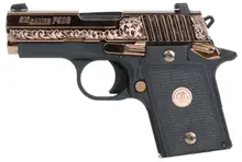 SIG Sauer P938 Rose Gold 9mm Luger 3" 6+1 Black G10 Grip Stainless Steel Pistol