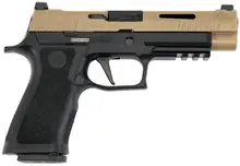 SIG Sauer P320 X-VTAC 9MM 4.7in Bi-Tone FDE and Nitride Pistol - 17+1 Rounds