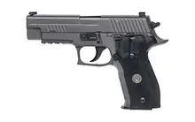 SIG Sauer P226 Legion 9mm 4.4" Full Size Pistol with Romeo1 Reflex Sight, Gray PVD Stainless Steel Slide, 10+1 Rounds
