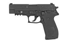 Sig Sauer P226 MK25 MA Compliant 9mm 4.4" Barrel Full-Size Semi-Automatic Pistol with Siglite Night Sights, 10+1 Rounds, Black