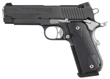 Sig Sauer 1911 Nightmare 45 ACP Fastback Carry MA Compliant, Black Nitron Stainless Steel Slide, G10 Grip, 8+1 Rounds