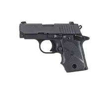 SIG SAUER P238 BRG Nitron 380ACP 2.7" Pistol with Black Rubber Grips - 7+1 Rounds