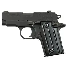Sig Sauer P238 Select Micro-Compact 380 ACP 2.7" Black Nitron Pistol with 7+1 Rounds and Brown G10 Grip