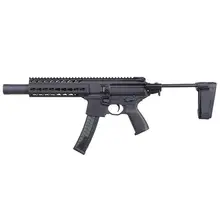 SIG Sauer MPX TacOps 9mm 4.5" Pistol with 30RD, 3-Position Brace, Keymod, Black