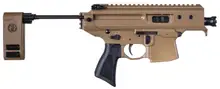 SIG Sauer MPX Copperhead 9mm Luger 3.5" 10-Round CO Compliant Coyote Cerakote Tactical Pistol