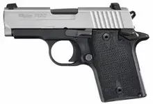 SIG SAUER P938 9MM BLK/SS 2-Tone Stainless FS 7+1 AMBI