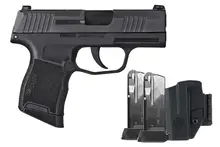 SIG SAUER P365 TACPAC 9MM Pistol with XRAY 3 Day/Night Sights, 3-12RD Mags and Holster