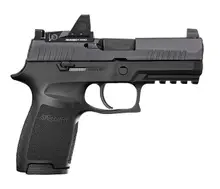 Sig Sauer P320 RXP Compact 9mm, 3.9" Barrel, 15-Round, Black Nitron Stainless Steel, Polymer Grip with Romeo1 Pro Sight
