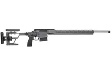 SIG Sauer Cross PRS 6.5 Creedmoor Bolt Action Rifle - 24" Heavy Contour 5R Barrel, Concrete Cerakote, 10-Round, Adjustable Folding Stock
