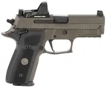 SIG Sauer P229 Compact Legion RXP 9mm, 3.9" Barrel, 10+1 Rounds, Legion Gray Cerakote, Black G10 Grip, with Romeo1Pro Sight