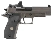 Sig Sauer P226 Legion RXP SAO 9mm Full-Size Pistol with 4.4" Barrel, 15-Round, Legion Gray Cerakote, Romeo1 Pro Optic, and XRAY3 Day/Night Sights