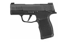 Sig Sauer P365X 9mm Handgun with 3.1" Barrel, Manual Safety, Optics Ready, Black Nitron Finish, 12-Round Capacity