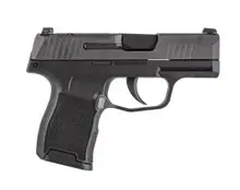 SIG Sauer P365-380 Micro-Compact .380 ACP Pistol, 3.1" Barrel, 10+1 Rounds, Optics Ready, Night Sights, Black