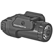 Sig Sauer Foxtrot1X Rail Mounted Tactical LED Flashlight, 450 Lumens, Black Anodized for Compact & Full Size Pistols