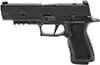 SIG Sauer P320 X-Series 9mm 4.7in Full Size Optic Ready Pistol with Night Sights, Black Poly X Grip, and 2 17rd Mags