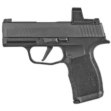 SIG SAUER P365X 9MM 3.1IN BBL Elite Black Poly X Grip with Romeo Zero, 2 12RD Mags