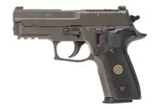 SIG Sauer P229 Legion Compact 9mm 3.9" Barrel Pistol with XRAY3 Night Sights, Black G10 Grips, and 10 Round Capacity - Legion Gray