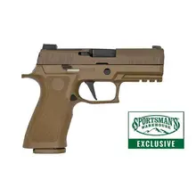 SIG SAUER P320 XCARRY 9MM LUGER 3.9IN COYOTE TAN PISTOL - 10+1 ROUNDS - TAN
